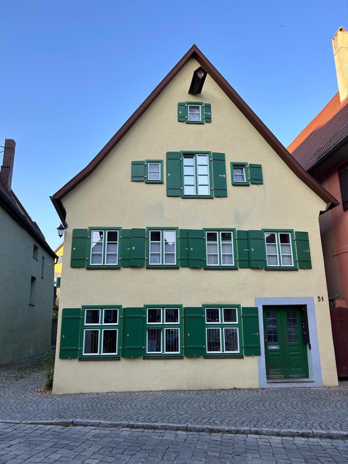 Dornroeschen Apartment Dinkelsbühl Exterior foto